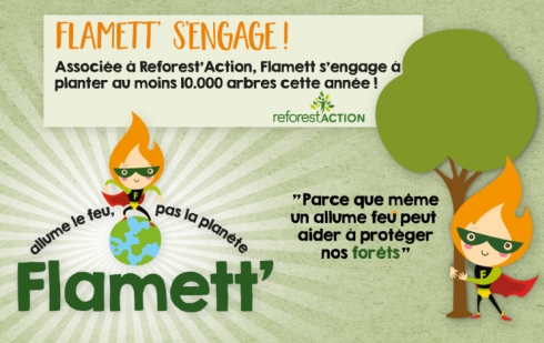 Flamett, Allume le feu pas la planète !