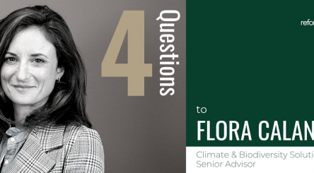 Encouraging companies to contribute to the regeneration of living organisms: an interview with Flora Calandre, Senior Consultant "Climate & Biodiversity Solutions" - Luxury sector, at Reforest'Action. 